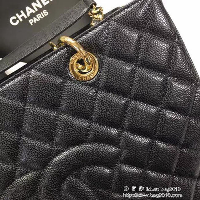 香奈兒CHANEL 50995 經典系列 魚子醬牛皮時尚休閒手提單肩包 DSC1263